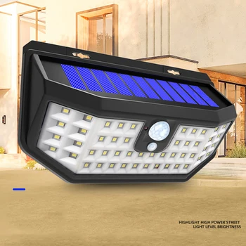 

48LED Solar Light Motion Sensor Wall Light Waterproof IP65 Solar Light Solar Lamp Human Body Induction Light Garden Wall Light