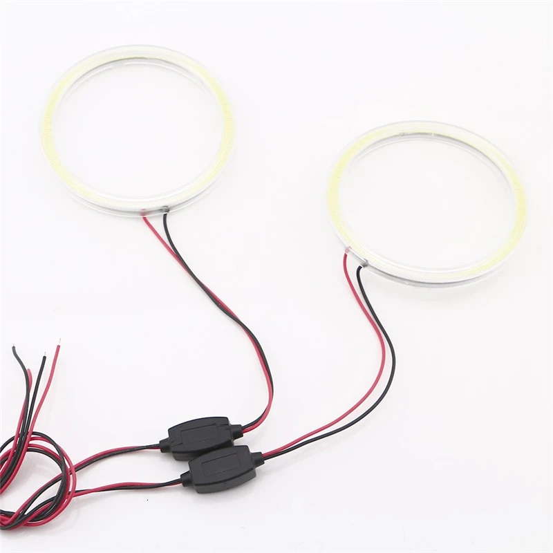2Pcs Car Angel Eyes Lights 12V 24V Auto Daytime Running Headlight Lamp COB Halo DRL Bulbs 60MM 70MM 80MM 90MM 100MM 110MM 120MM 2Pcs Car Angel Eyes Lights 12V 24V Auto Daytime Running Headlight Lamp COB Halo DRL Bulbs 60MM 70MM 80MM 90MM 100MM 110MM 120MM