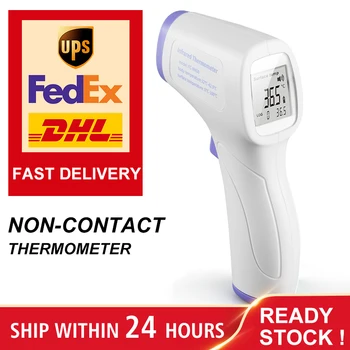 

Digital Infrared Thermometer Temperature Measurement Non-contact Forehead Muti-fuction Infrared Thermometer for Kids Adults CE