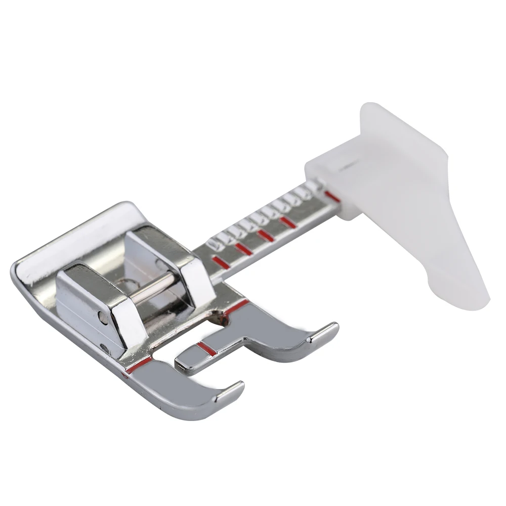 

Adjustable Guide Sewing Machine Presser Foot for Low Shank Singer Brother Juki Janome Feet Ruler Presser Foot Sewing Accessories