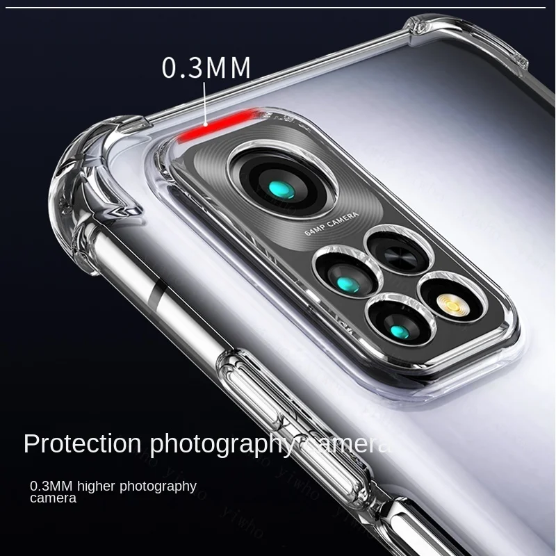 Shockproof Transparent Flip Back Phone Case | Premium Protection & Clear Design