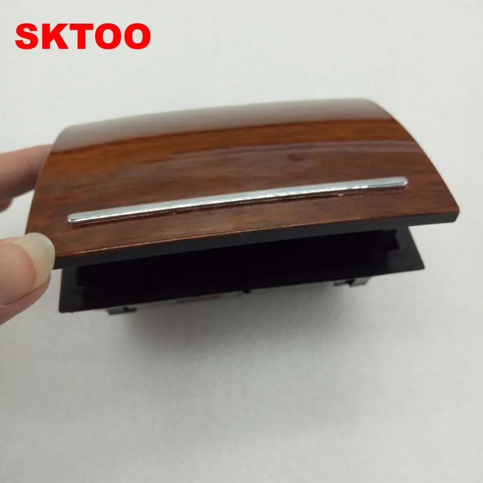 SKTOO для Vw passat drive link пепельница подлокотник коробка Задняя пепельница цилиндр Вишневое дерево сетка OEM: 3BD 857 961B