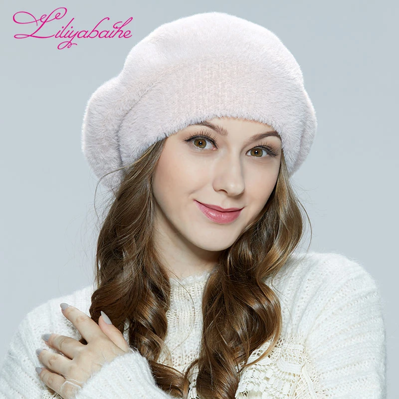Faux wool beret Clearance
