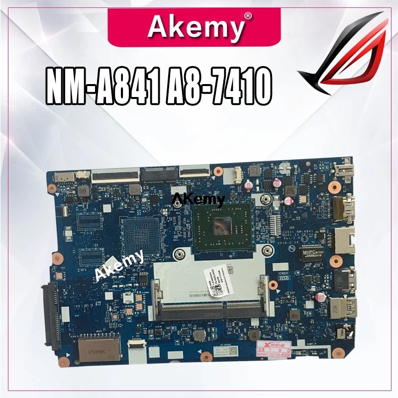 

Applicable to Lenovo 110-15ACL CG521 NM-A841 notebook motherboard CPU A8-7410 DDR3 100% test work