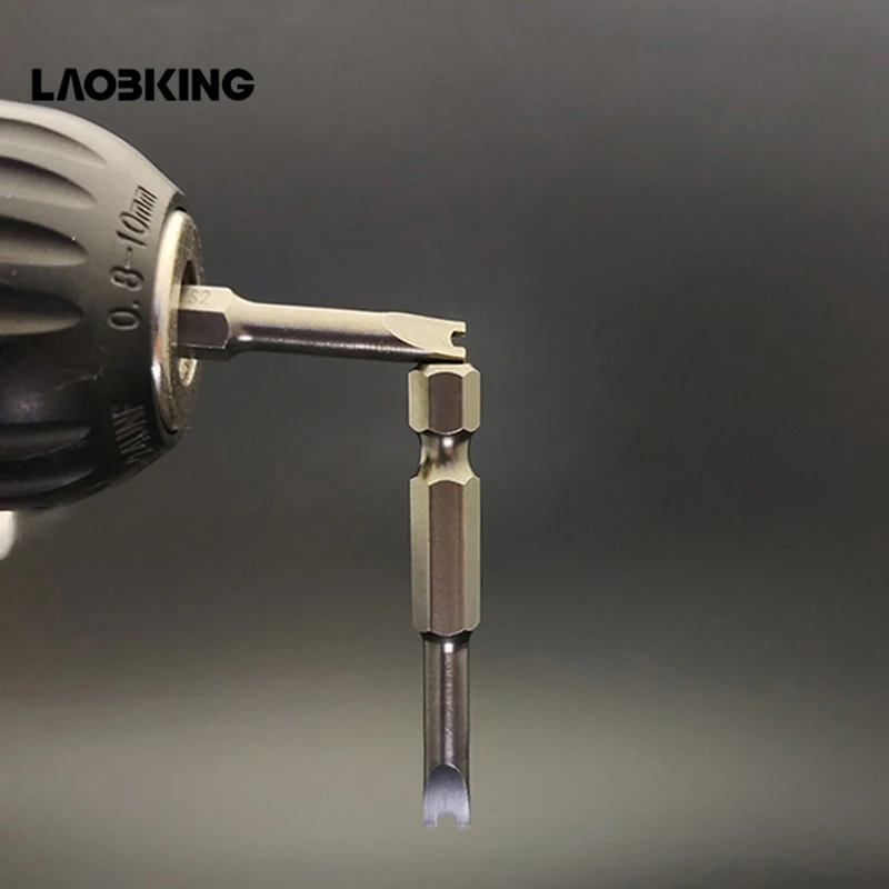 

4PC Professional Maintenance Electric Screw Head S2 Material Strong Magnetic Single Head U-Batch Head Model U1.7/U2.0/U2.3/U2.6