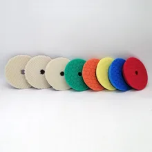 

5/6 inch Sponge Polishing Waxing Buffing Pads 8pcs polish Kit 25mm Thick Europe Sponge Auto Polish Pad For RO/DA Polishier