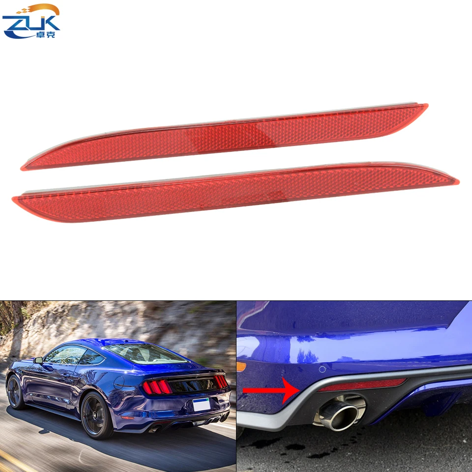 Автомобильный отражатель для заднего бампера Ford Mustang 2015 2016 2017 2018 США | Автомобили