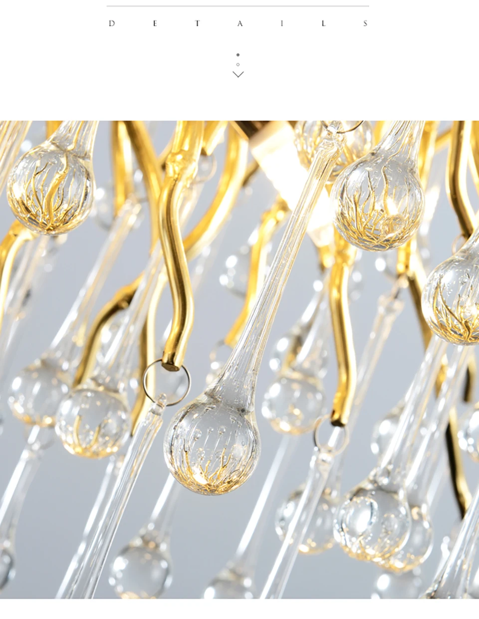 Teardrop Chandelier