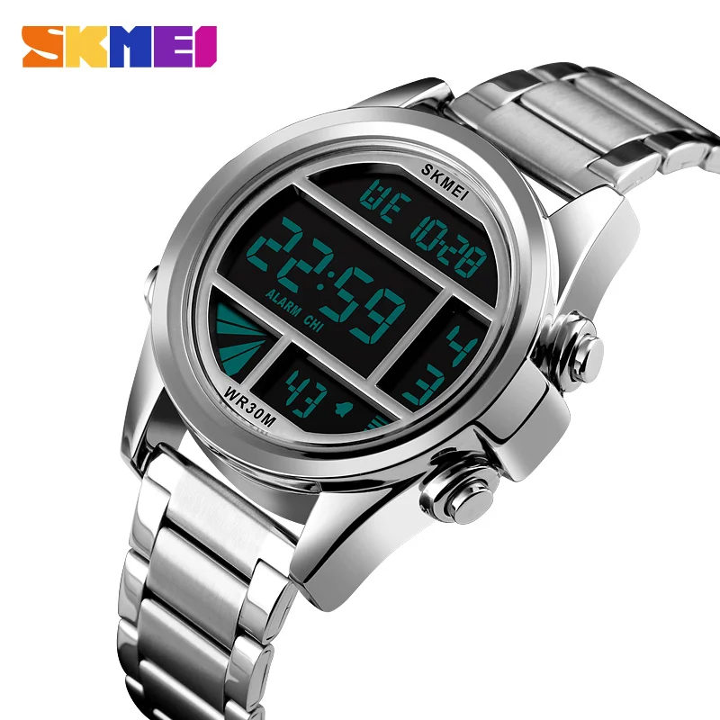 SKMEI 1448 reloj hombre Fashion Back Light orologi sportivi maschili  cronometro calendario orologio digitale impermeabile orologio da uomo 6  colori|Digital Watches| - AliExpress