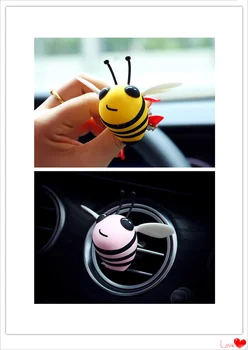 

Creative Bees air freshener ventilation outlet interior perfume spray vehicle perfume for Jepp car All models are general