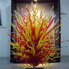 Горячая распродажа муранское стекло напольный светильник большой цветок дизайн стекло искусство скульптура подставка лампа