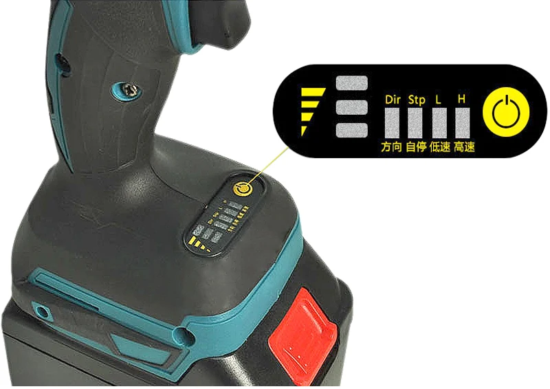 88VF Impact Wrench Brushless Cordless 10000mAh Electric Wrench Power Tool 320N.m Torque Rechargeable Extra Battery Avaliable