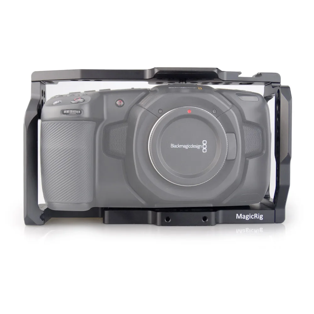 Клетка MAGICRIG BMPCC 4K/6K клетка для видеокамеры Blackmagic карманная Кинокамера 4K крепления