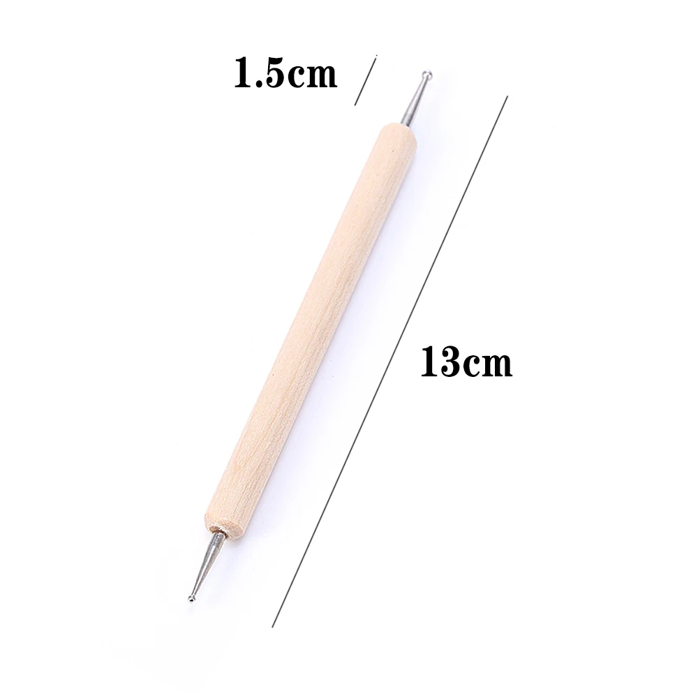 WOODEN Double Ended Embossing Stylus Tools 3 Embossing Tool 