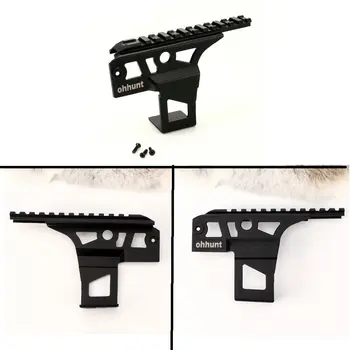 

ohhunt LIGHTWEIGHT Metal Fits On Airsoft Rifle AK47 AK47S AK74 Tactical Side Scope 20mm Standard Picatinny Weaver Rail Mount