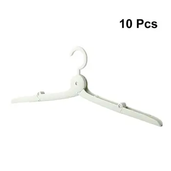 

10 pcs Folding Hook Drying Rack Portable Coat multipurpose Drying Rack Hangers for Drying Clothes Business Trip Travel Dormitory