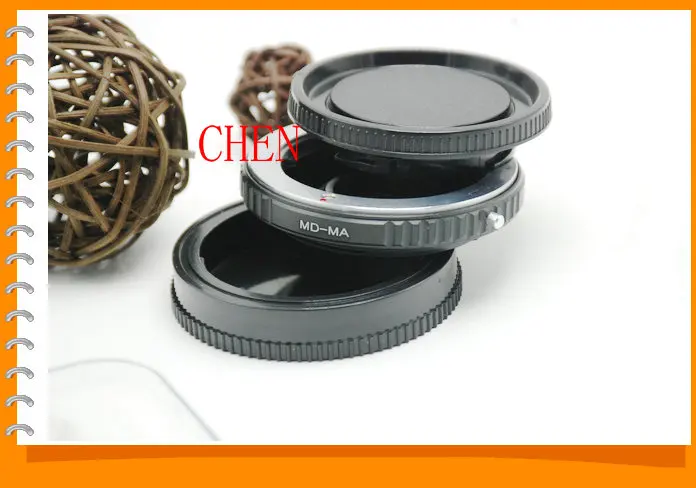 

MD-MA Adapter Ring with Glass for Minolta MD MC Lens to Sony Alpha AF MA Mount Camera A77 II A99 A580 Focus Infinity