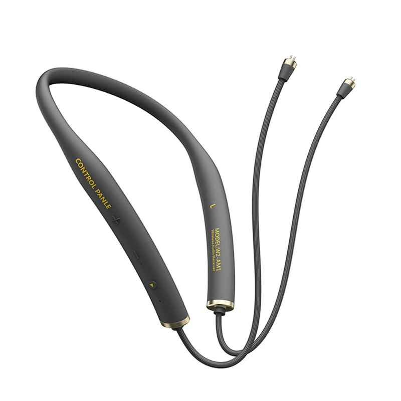 Whizzer W2-AM1 наушники с кабелем обновления CSR8645 Bluetooth v5.0 2PIN разъем MMCX поддержка Apt-X с микрофоном для Android iOS Телефон