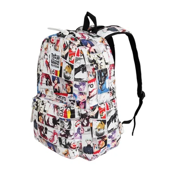 

Anime Tokyo Ghoul Backpack Kaneki Ken School Bag Uzumaki Naruto Men Travel Bag Boys Girls Bookbag Teenager Laptop Shoulders Bags