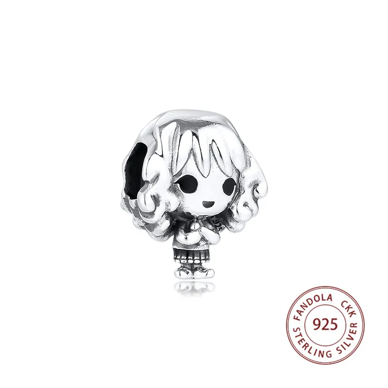 Подходит для оригинального браслета Argent Charm 925 пробы серебро Гермиона Грейнджер шармы бусины для изготовления ювелирных изделий крален берлоки