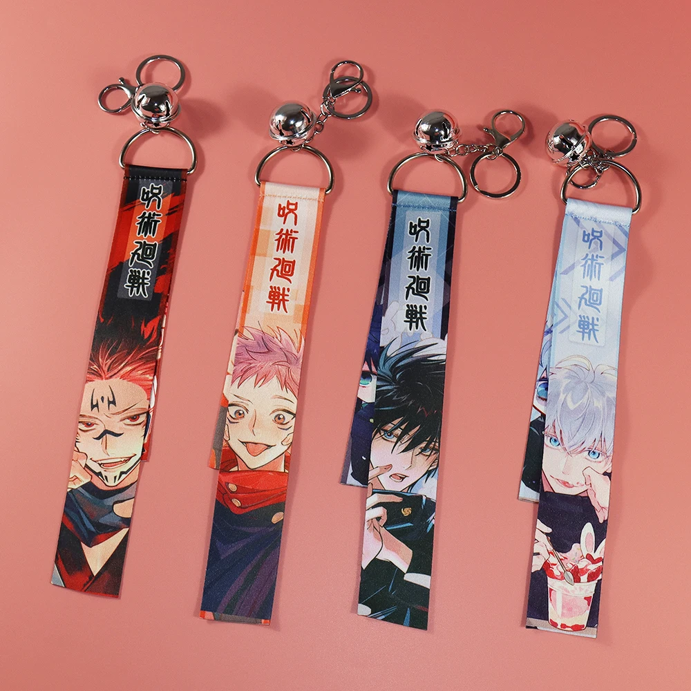 Cosplay Jujutsu Kaisen Keychain Prop Itadori Yuji Gojo Satoru Bag 