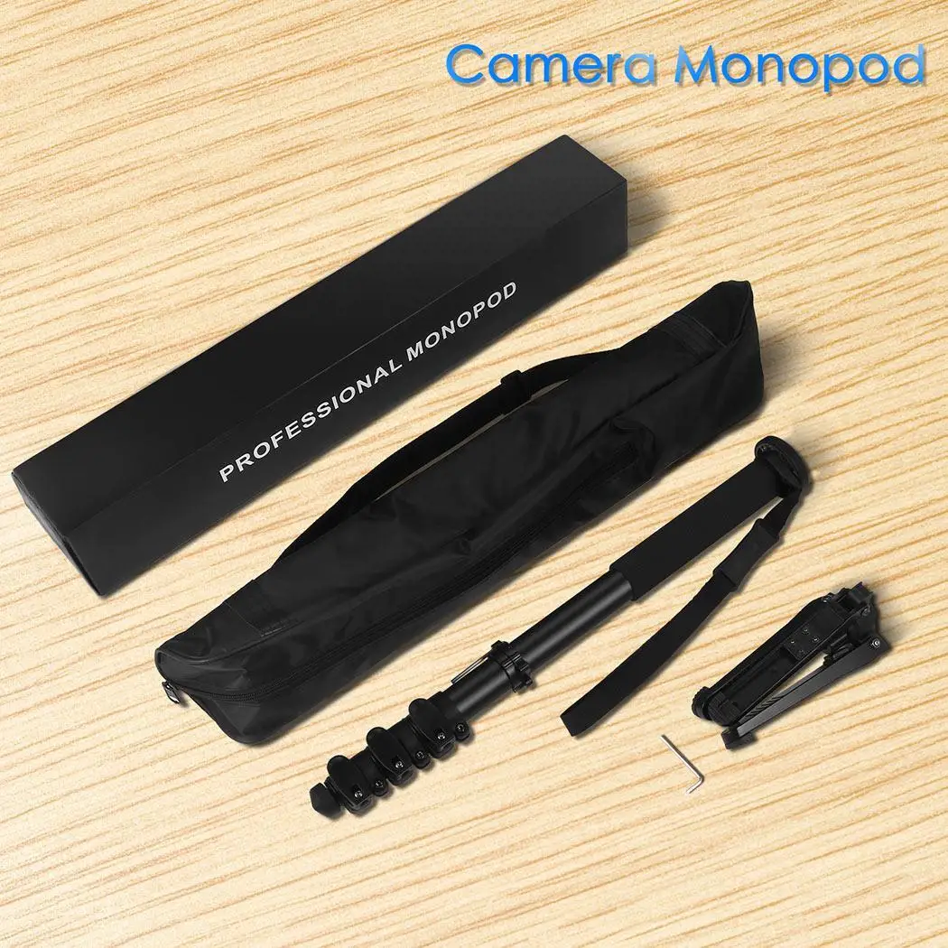 

Portable Aluminum Alloy Monopod Kit for DSLR Cameras or Video User Manual