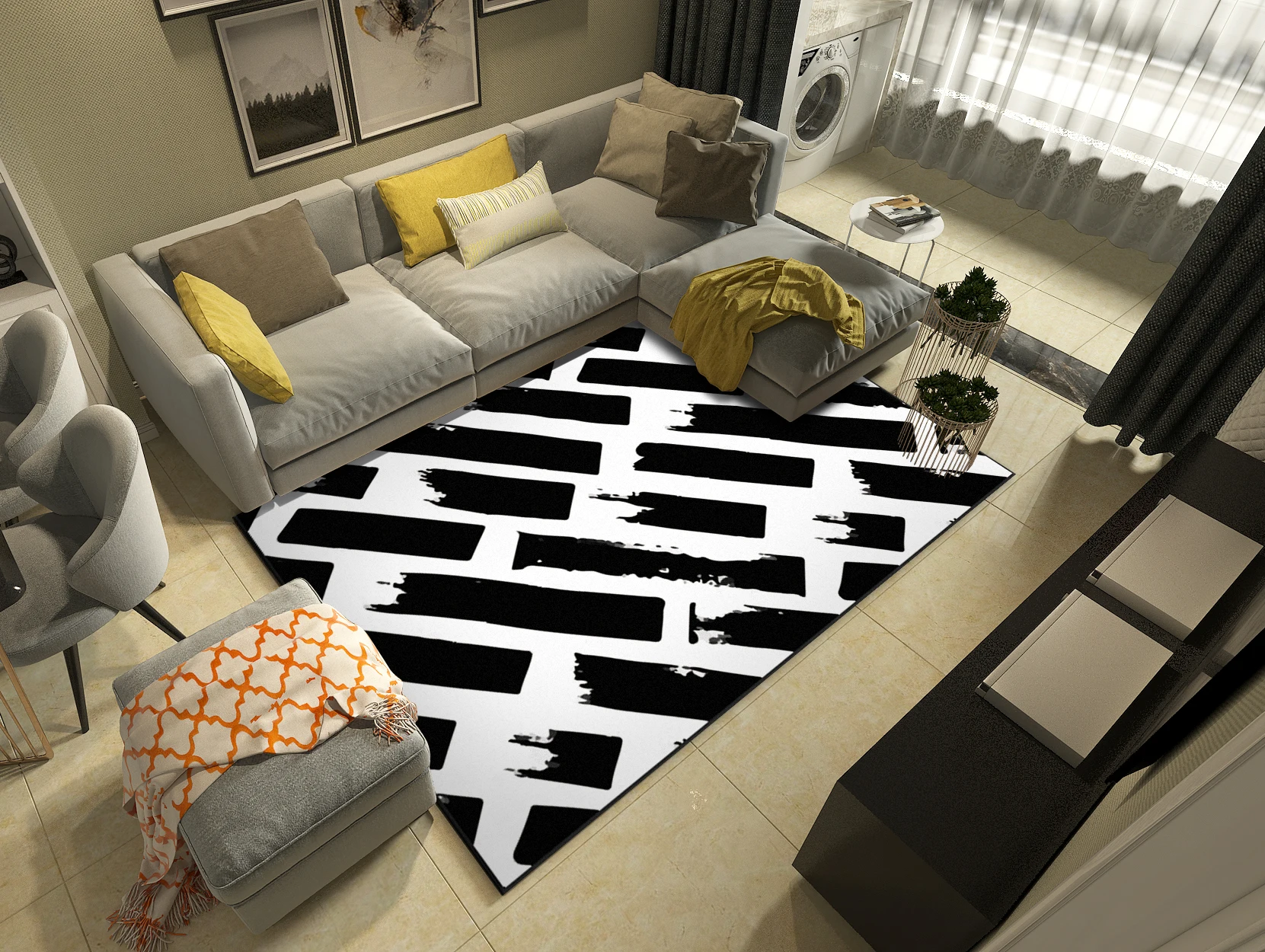 Простые мягкие Полиэстеровые ковры в скандинавском стиле для гостиной, спальни, ковров для чистки ковров, для дома, нежный ковер для пола, коврик для двери, модный ковер