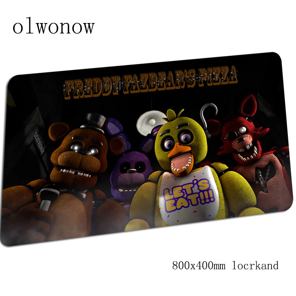 Five Nights at Freddy's» «пять ночей у Фредди» коврик для мыши 80x40 см игровой коврик для мыши Коврик для нетбука Новое поступление padmouse игры pc gamer коврики геймпад - Цвет: Size 800x400x2mm