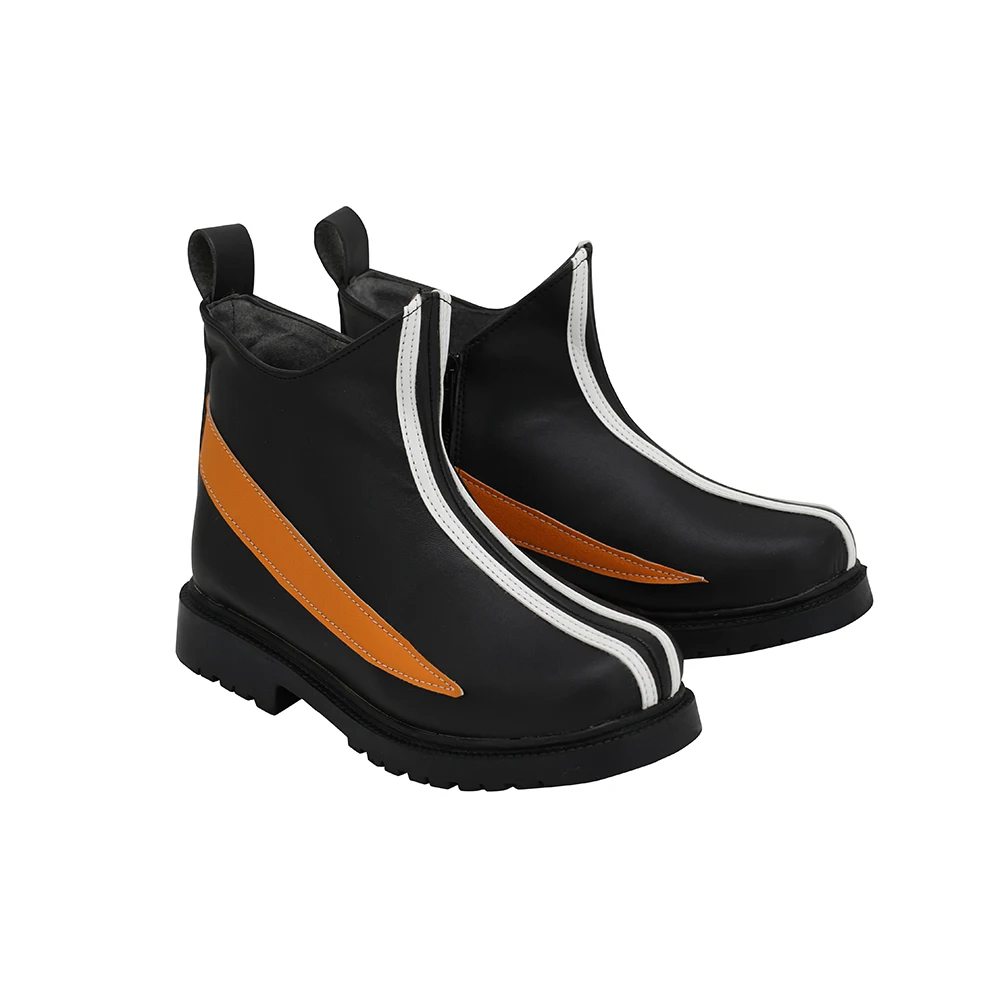 Arknights Siege Cosplay Boots Black Shoes Custom Made Any Size (5)