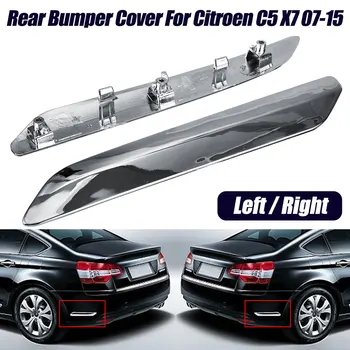 

Chrome Bumper Cover Sticker Front Rear Bumper Chromium Styling Trim Scratch-proof For Citroen C5 X7 2007-2015