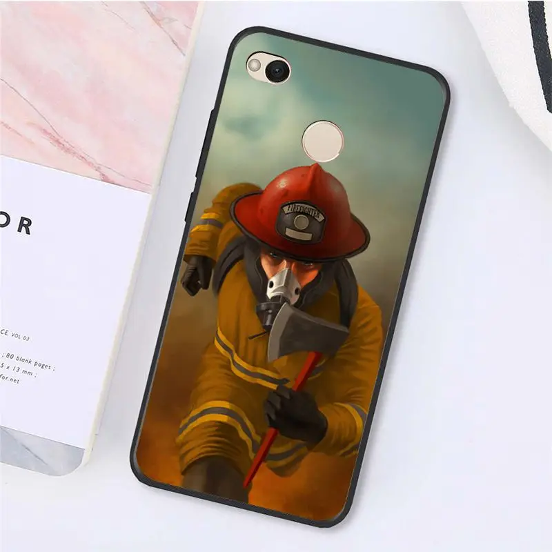 A13 Yinuoda пожарные-герои пожарный чехол для телефона для Xiaomi mi5 6 A1 A2 Lite Mi9 9SE mi8lite F1 Mix2 2S Max2 3 - Цвет: A13