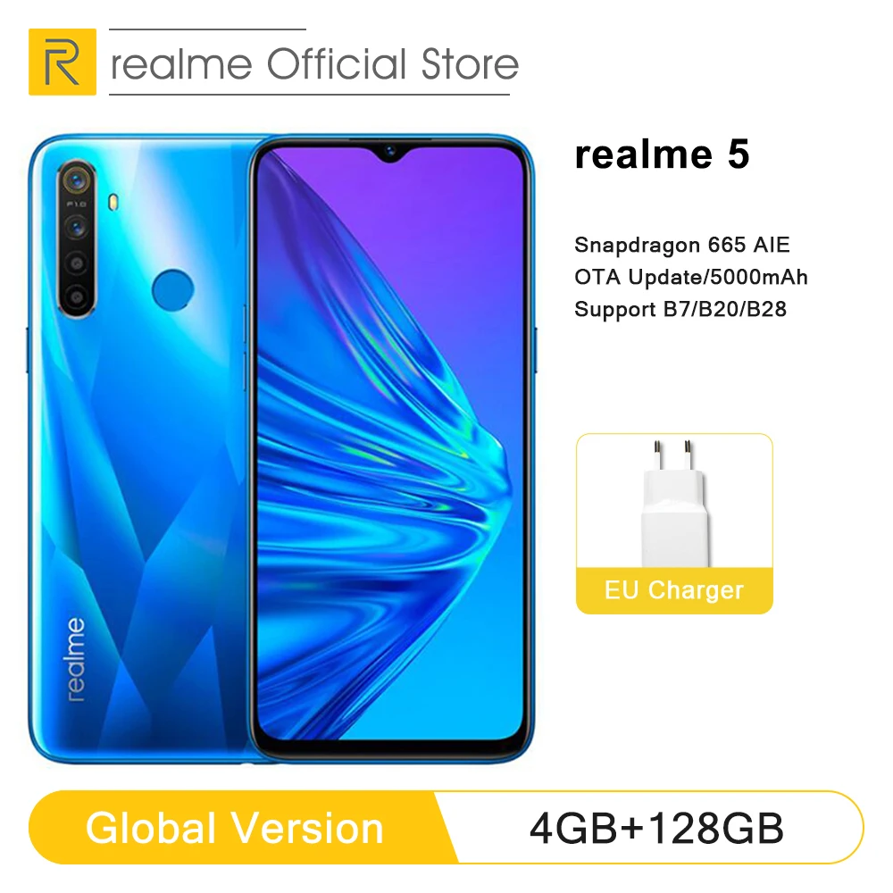 realme 5 4GB RAM 128GB ROM 6.5\ realme 5 4GB RAM 128GB ROM 6.5\