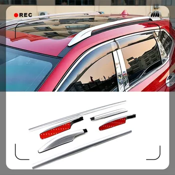 

Car-Styling Accessories Silver Roof Rack Side Luggage Carrier Bars 1set for Nissan X-trail Rogue 2014 2015 2016 2017 2018 2019