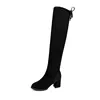 oymlg2022 Fashion Women Boots Spring Winter Over The Knee Heels Quality Suede Long Comfort Square Botines Mujer Thigh High Boots ► Photo 2/5