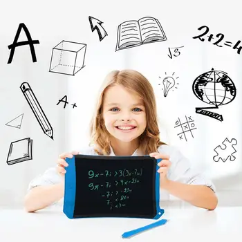 

Portable Writing Board 8.5 Inch LCD Digital Drawing Handwriting Tablet Board Built CR2016 Button Battery