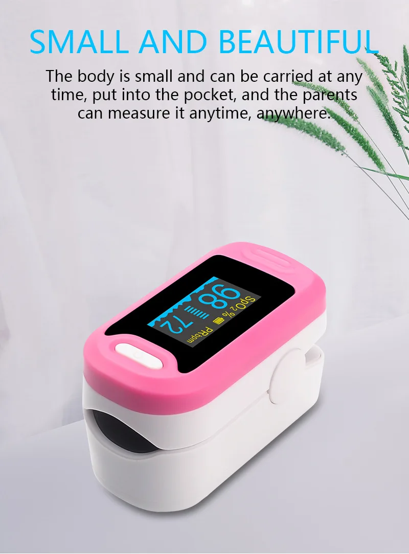 Finger clip oximeter M320 finger pulse oximetry heart rate monitor PI perfusion meter