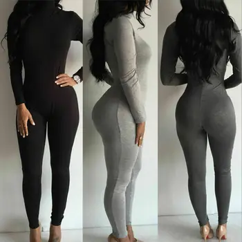

Fashion New Women Jumpsuit Skinny Casual Summer Playsuit Bodycon Party Jumpsuit Romper Bodysuit Trousers Tops