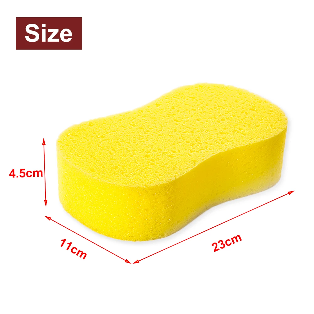 AUTOBRIGHT 1/5pcs Car Wash Sponges Block Large Size Increase and Thicken  Detailing Cleaning Sponge Motos Washing Tool Accessorie - AliExpress