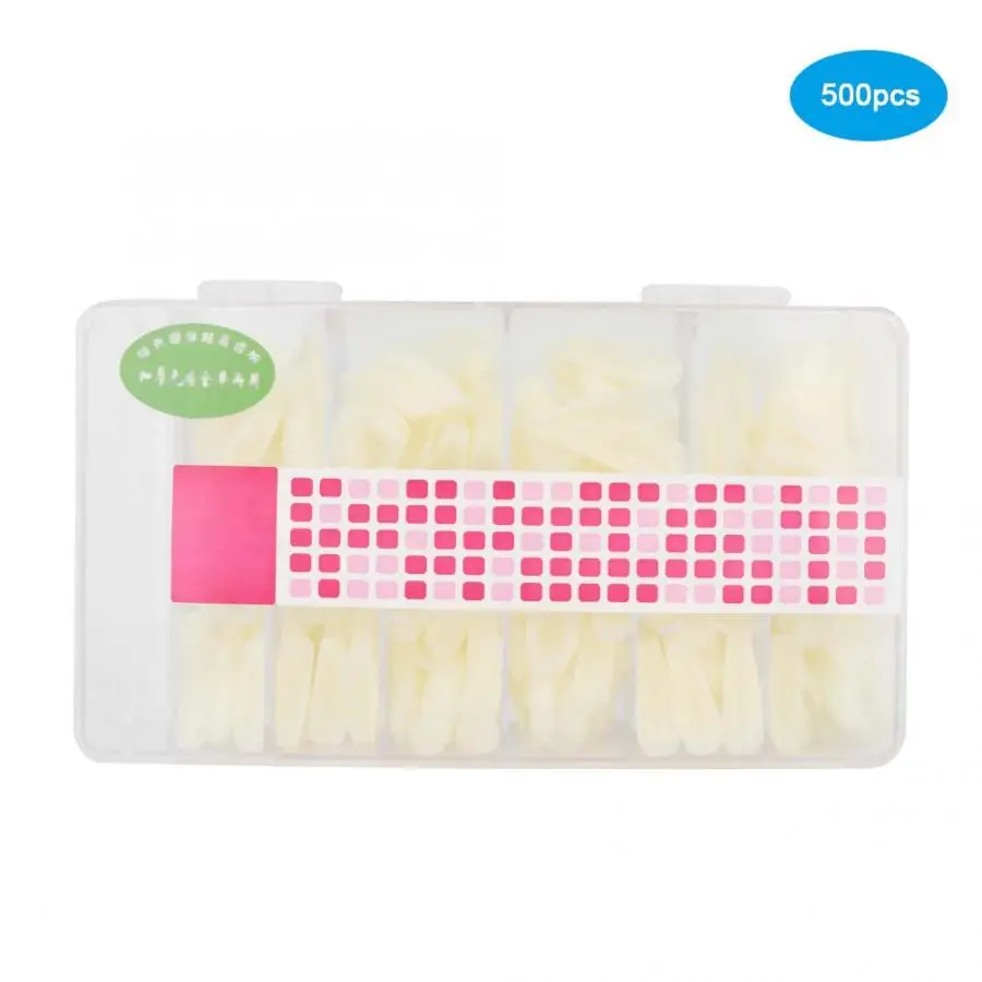 False Nails Professional Wearable Nail Art Tip Thickened False Fake Nail Patch DIY Manicure Tool Press On Nails - Цвет: 01