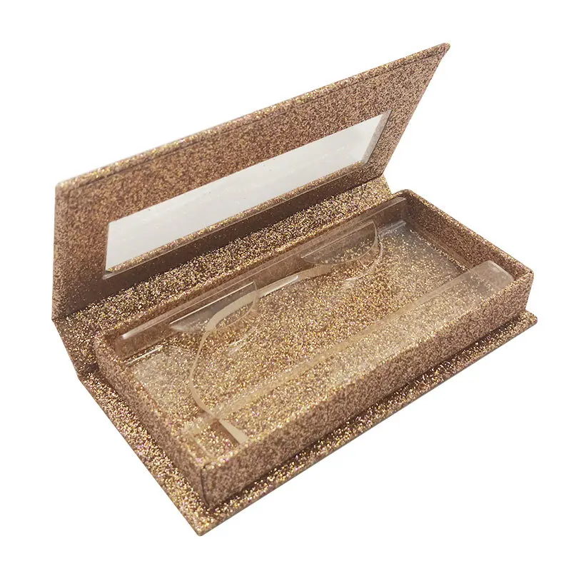 B style Wholesale New 3D Mink Eyelashes Boxes False Eyelash Packaging Box A Pair Of Eyelash Box Fine Mount Eyelash Gift Box - Цвет: B style
