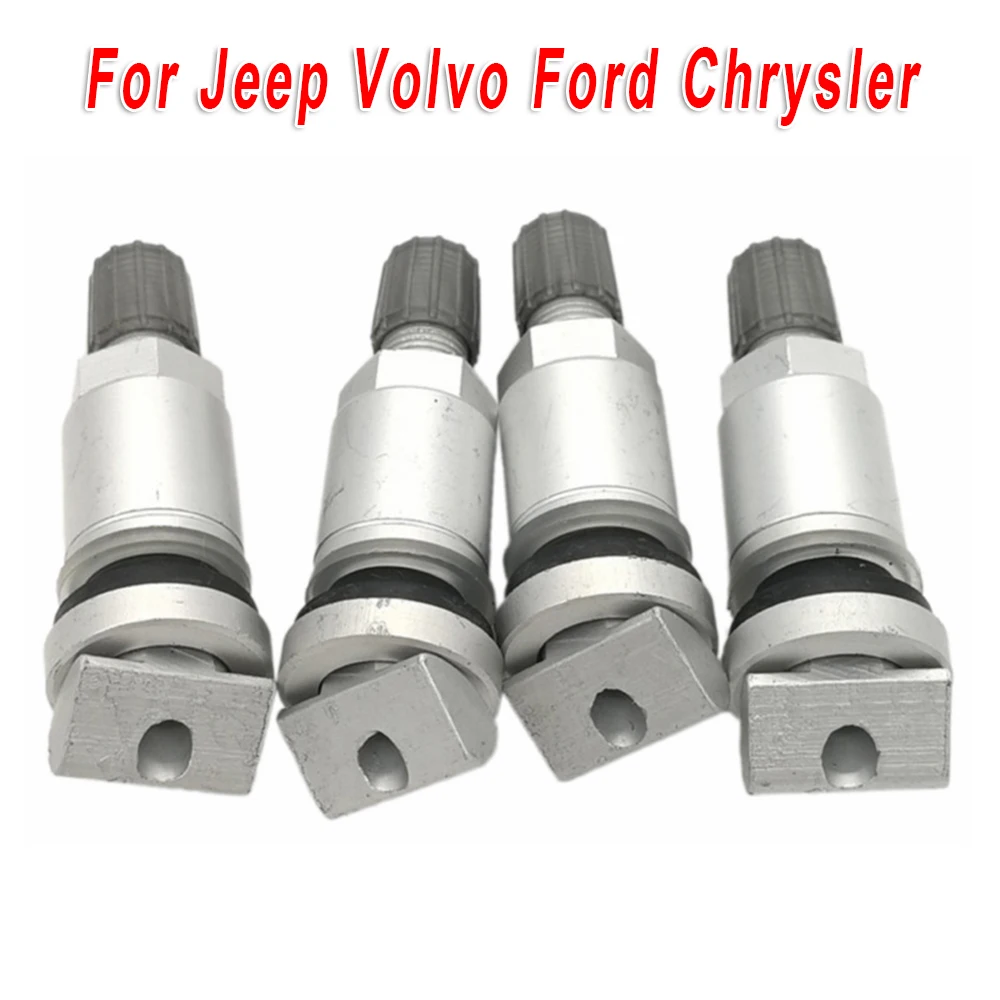 

Car Tire Pressure Valve 4Pcs Aluminum Replacement Practical Accessories