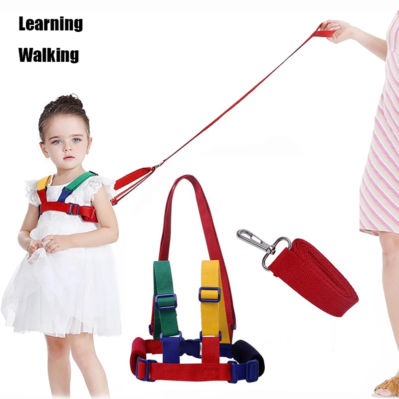 

Baby Walker Toddler Cosy Traction Children Anti-Lost Walking Learning Belt Stand Up Leashes Strap Baby Harness Walk Assistant