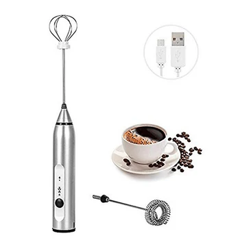 

Adjustable 2 in 1 USB Electric Foam Blender for Milk,Mixer,Whisk, Rechargeable Hand Tool for Stirring Eggs,Buttocks,Cream,cheese
