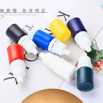 

7 Pcs/Set Resin Drop Glue High Concentration Transparent Color Paste Pigment