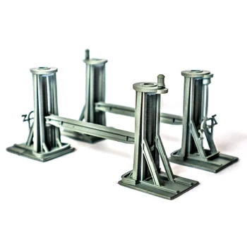 

NFSTRIKE 1:87 HO Scale Car Lifting Platform Model Sand Table Scene Decoration Ho Scale Model Train Accessories