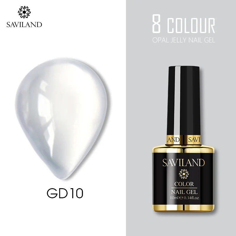 10ml GD10 Прозрачный Гель-лак для ногтей Vrenmol, Опаловый Желейный Гель-лак, прозрачный молочно-белый белковый УФ-гель, Полупостоянный Гель-лак - Цвет: 10ml GD10