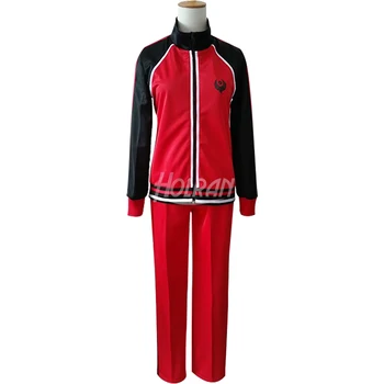

Japan GameTouken Ranbu Online Cosplay Costume Cos Uguisumaru Long Sleeves Sportwear Zipper Coat +Pants