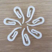 40Pcs Plastic Window Curtain Rod Slide Rail Track Glider Hooks Drape Pole Runner Loop Clip Hook Home Curtains Accessories 2