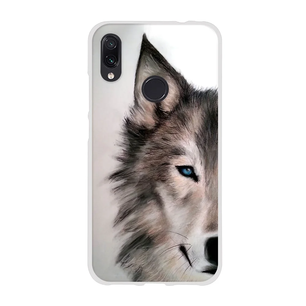 Xiaomi Redmi Note 7 Note7 PRO Case Silikon Lembut Fundas Xiaomi Redmi Note 7 Coque Hitam TPU Case Pelindung 6.3