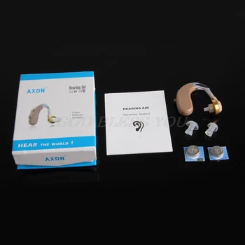 

1Pc AXON B 13 Tone Hearing Aids The Ear Sound Amplifier Adjustable Aid Behind
